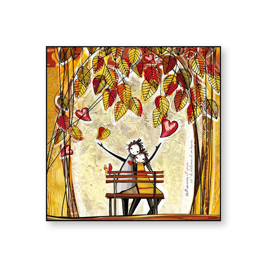 Quadro You & Me "Autunno" 70X70