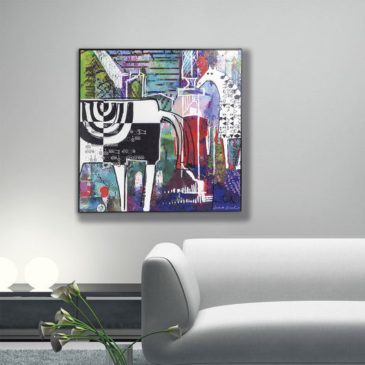 Tela "Il mio Cavallo" 70X70