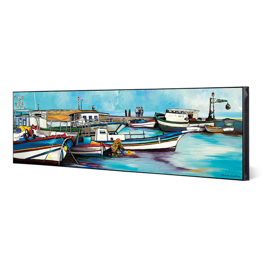 Tela "Il Porticciolo" 150X50
