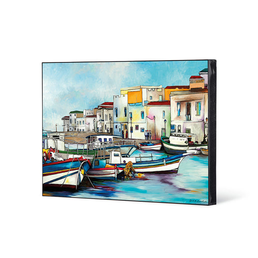 Tela "Il Porticciolo" 100X80