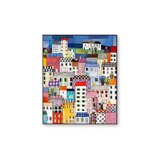 Quadro "Paese mio" 50X60