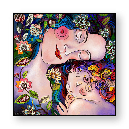 Quadro "Il mio Klimt" 100X100