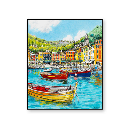 Quadro "Portofino" 80X100