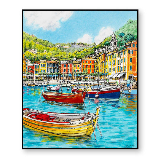 Quadro "Portofino" 100X120