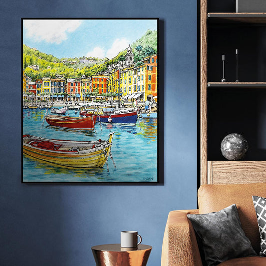 Quadro "Portofino" 100X120