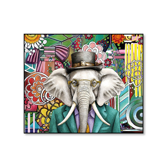 Quadro Human Essence Elefante ''Wisdom'' 100x80