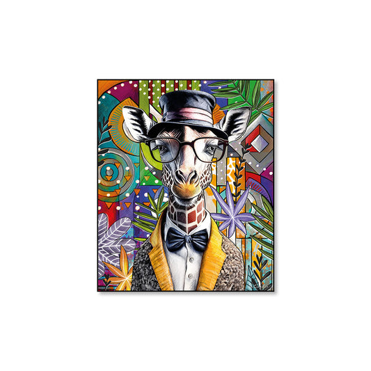 Quadro Human Essence Giraffa ''Far-Sightedness'' 50x60