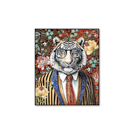Quadro Human Essence Tigre ''Courage'' 50x60