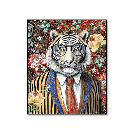 Quadro Human Essence Tigre ''Courage'' 80x100