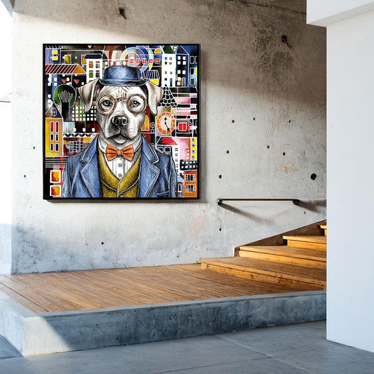 Quadro Human Essence Cane ''Friendship'' 100x100