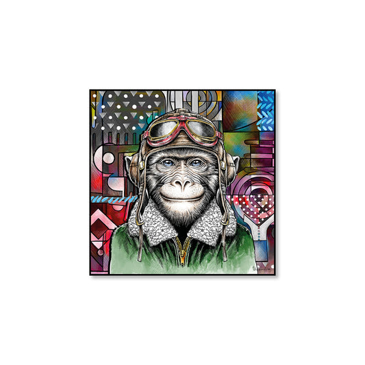 Quadro Human Essence Scimmia ''Boldness'' 50x50