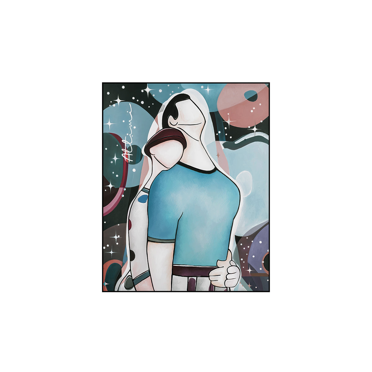 Embraces “Moments” Wall Art 50x60 cm