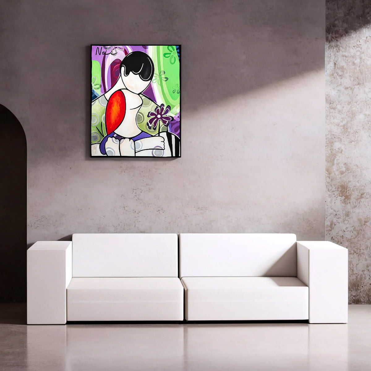 Quadro Abbracci "Noi" 50x60