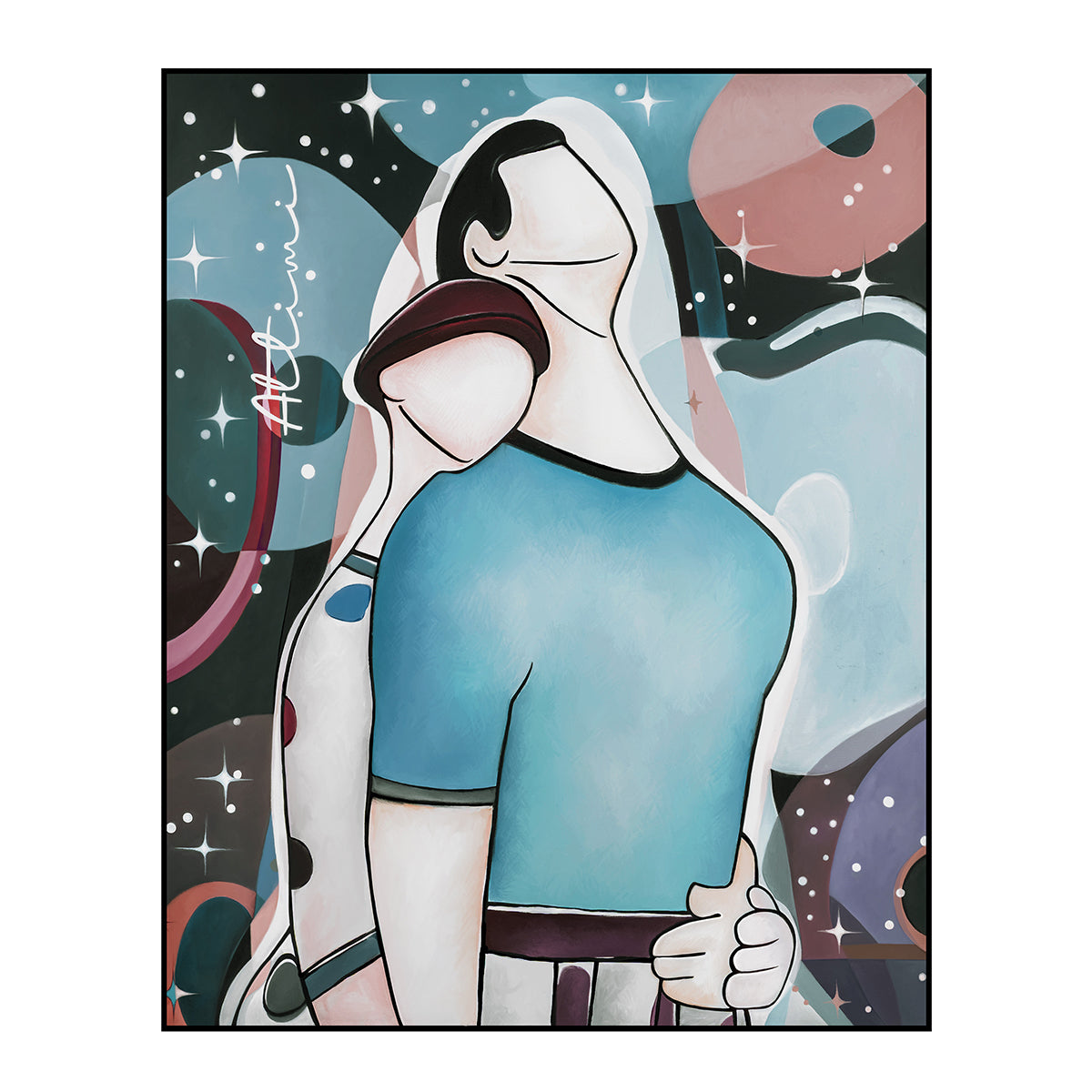 Embraces “Moments” Wall Art 100x120 cm