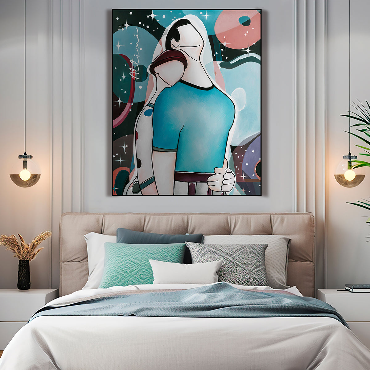 Embraces “Moments” Wall Art 100x120 cm