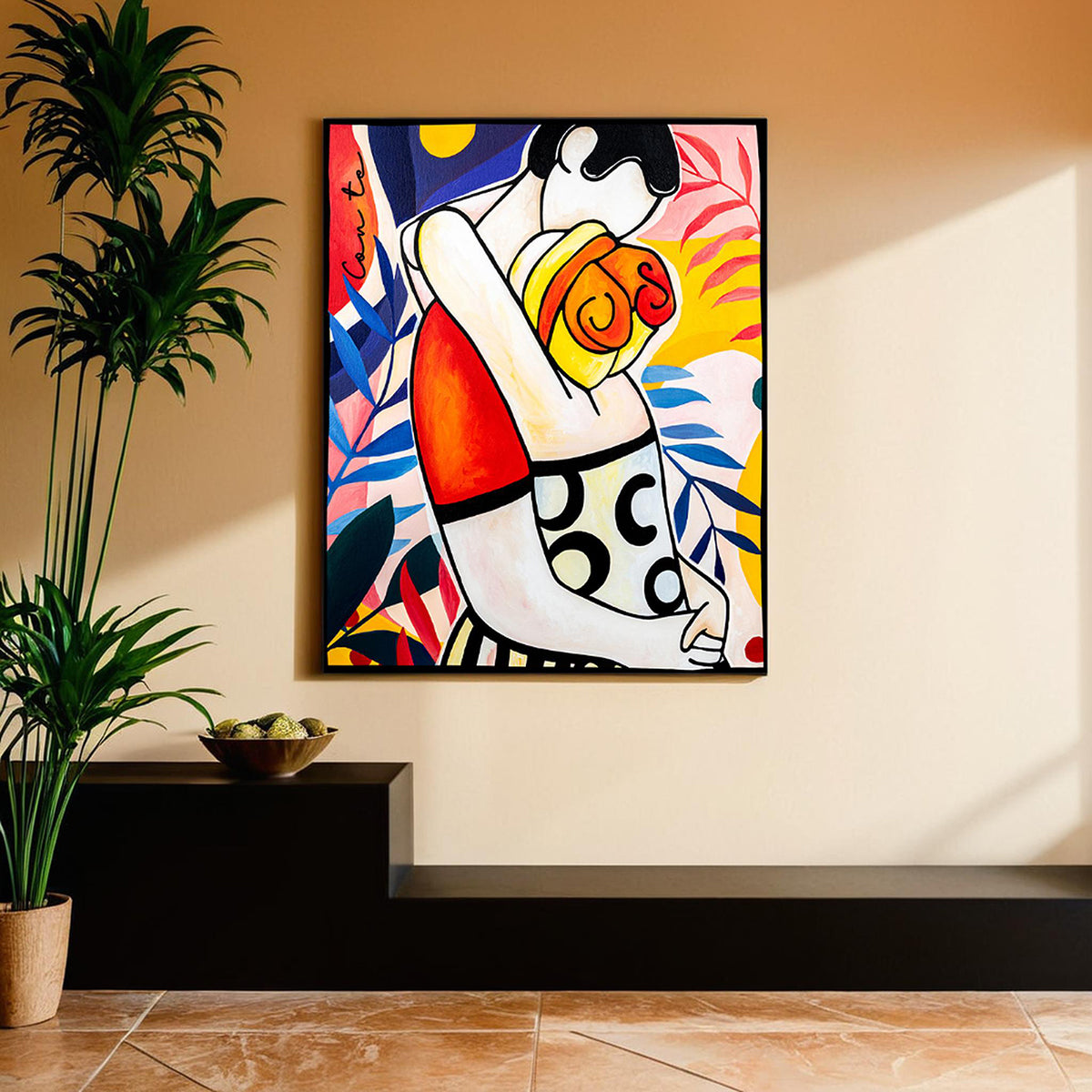 Embraces “With You” Wall Art 100x120 cm