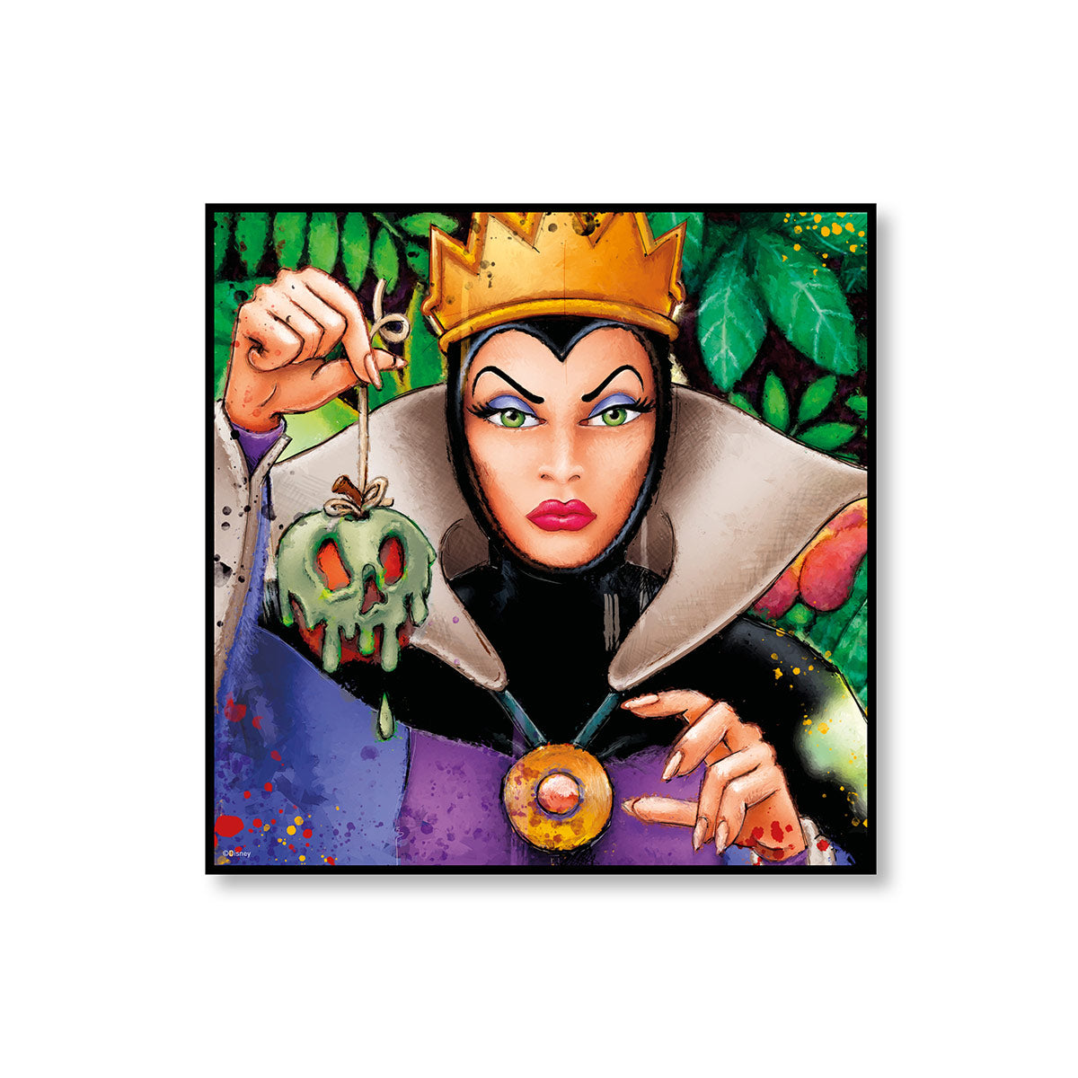 Quadro ''The Evil Queen'' Disney 70X70