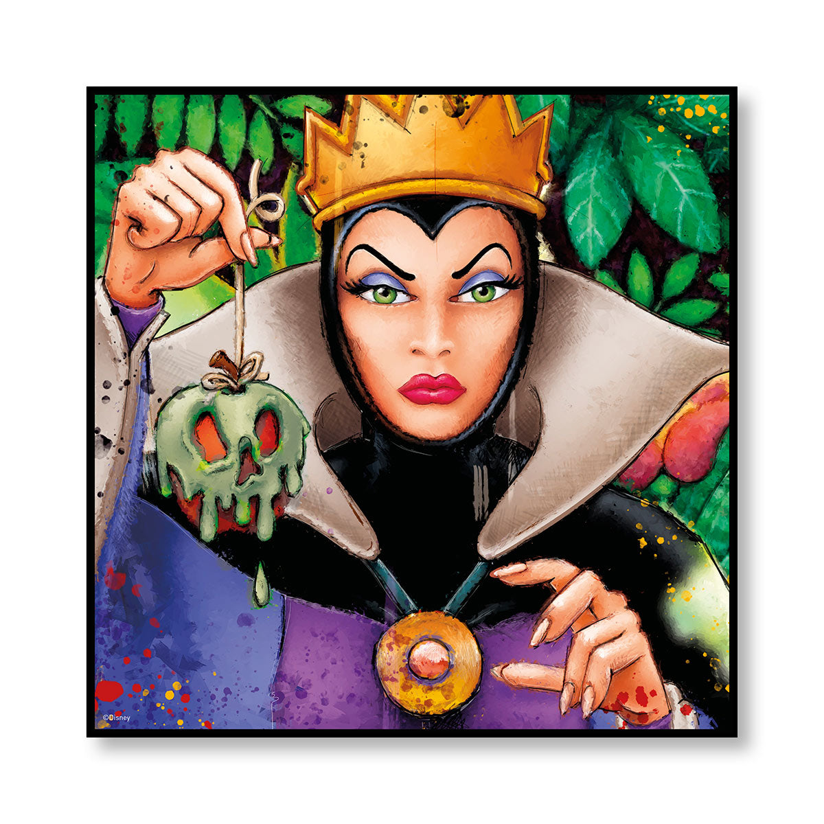 Quadro ''The Evil Queen'' Disney 100X100