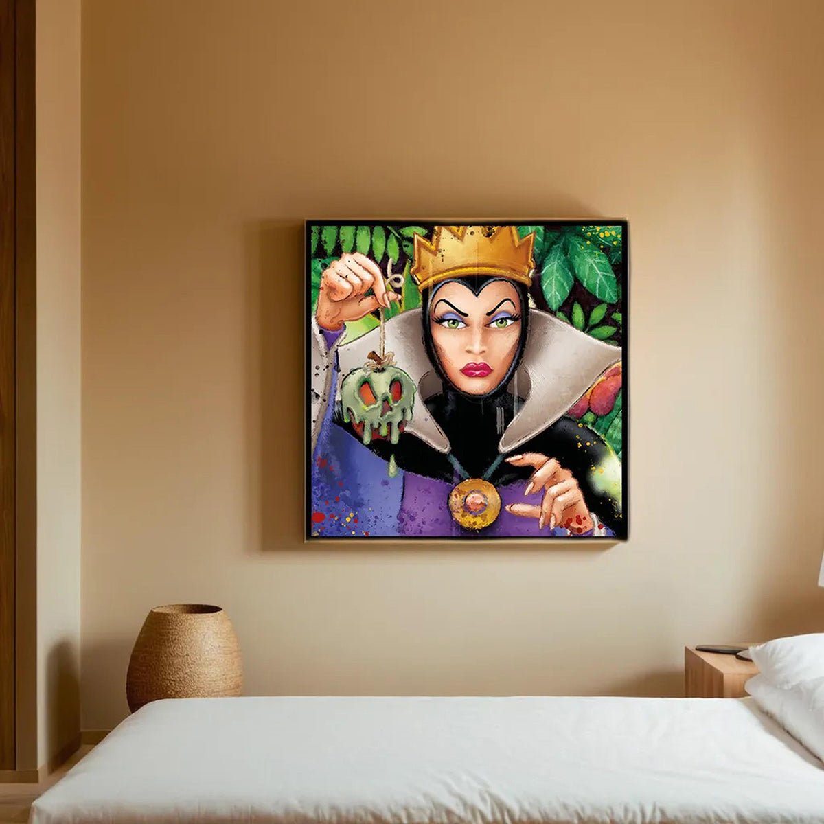 "The Evil Queen" Disney Canvas 100X100