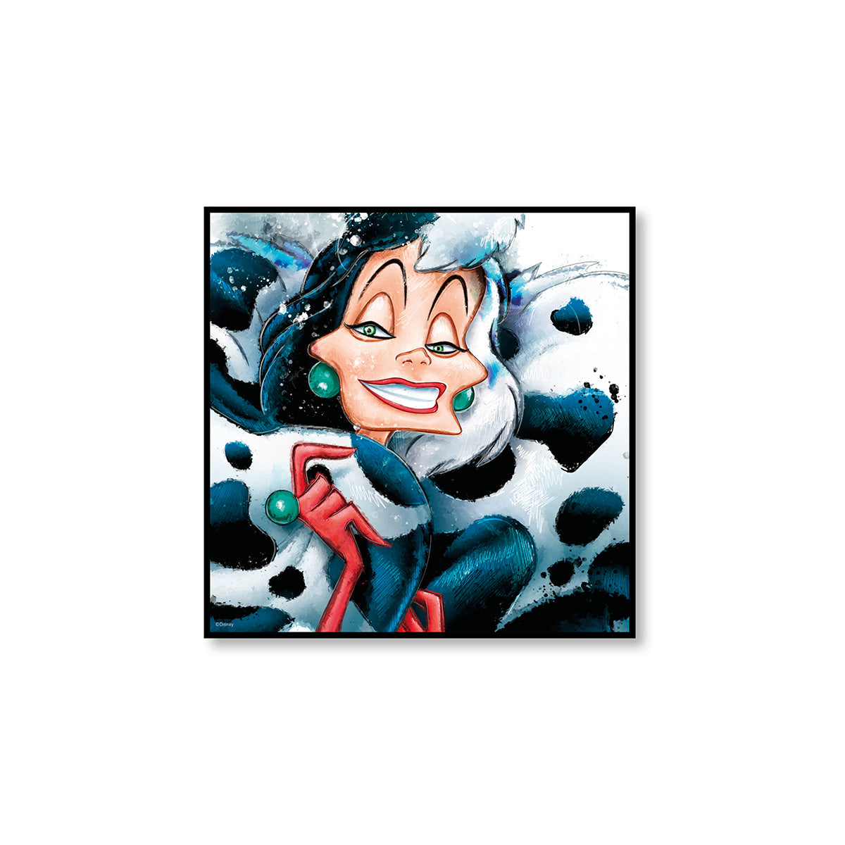 Quadro ''Cruella'' Disney 50X50