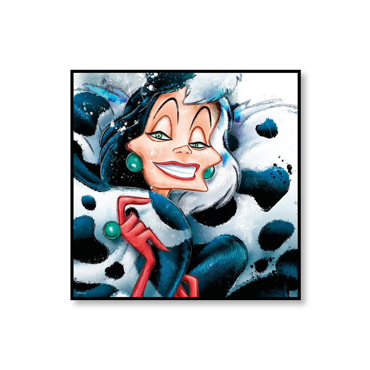 Quadro ''Cruella'' Disney 70X70