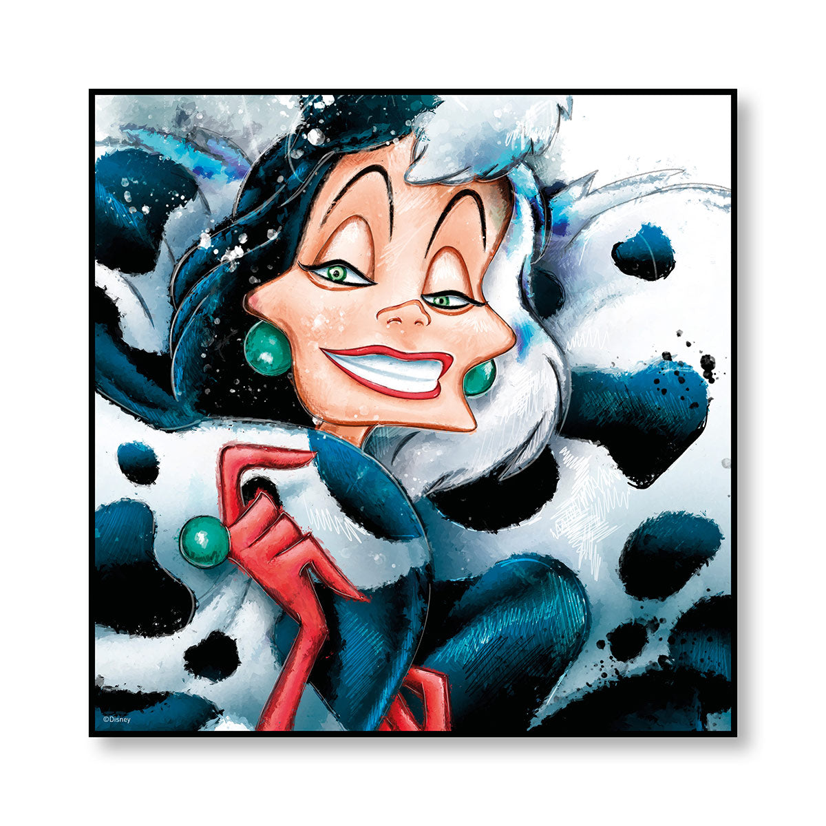 Quadro ''Cruella'' Disney 100X100