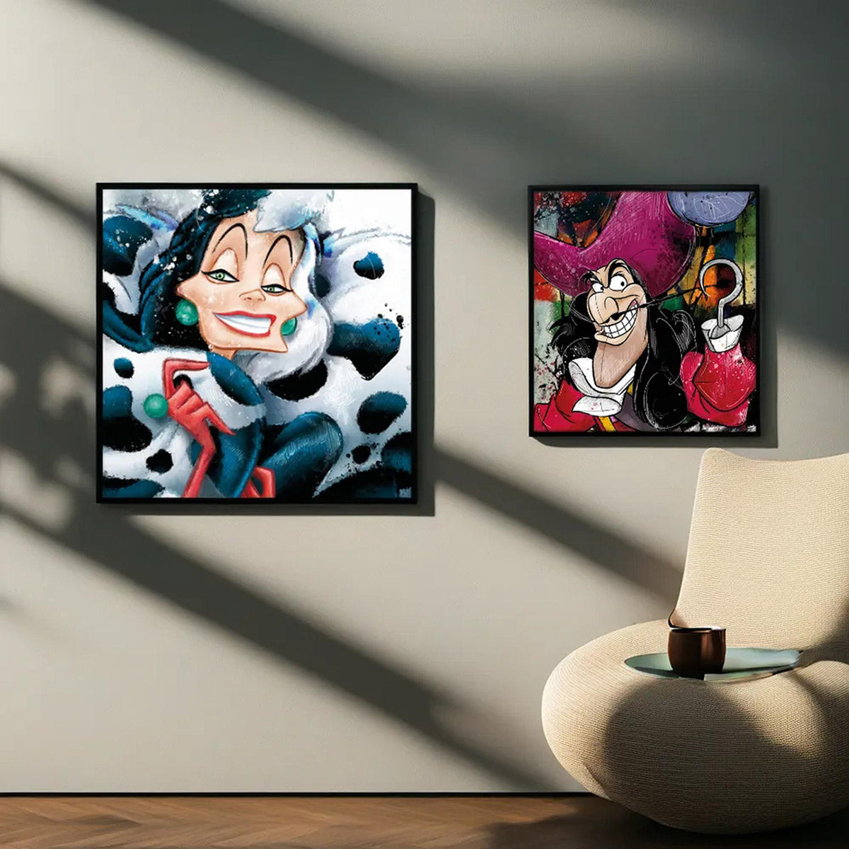 Quadro ''Cruella'' Disney 100X100