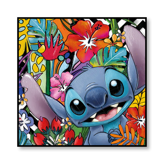 Quadro su tela "Stitch" Disney Tales 100x100