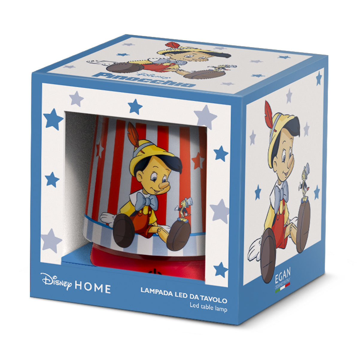 Lampada LED Disney Pinocchio Tales cm 11