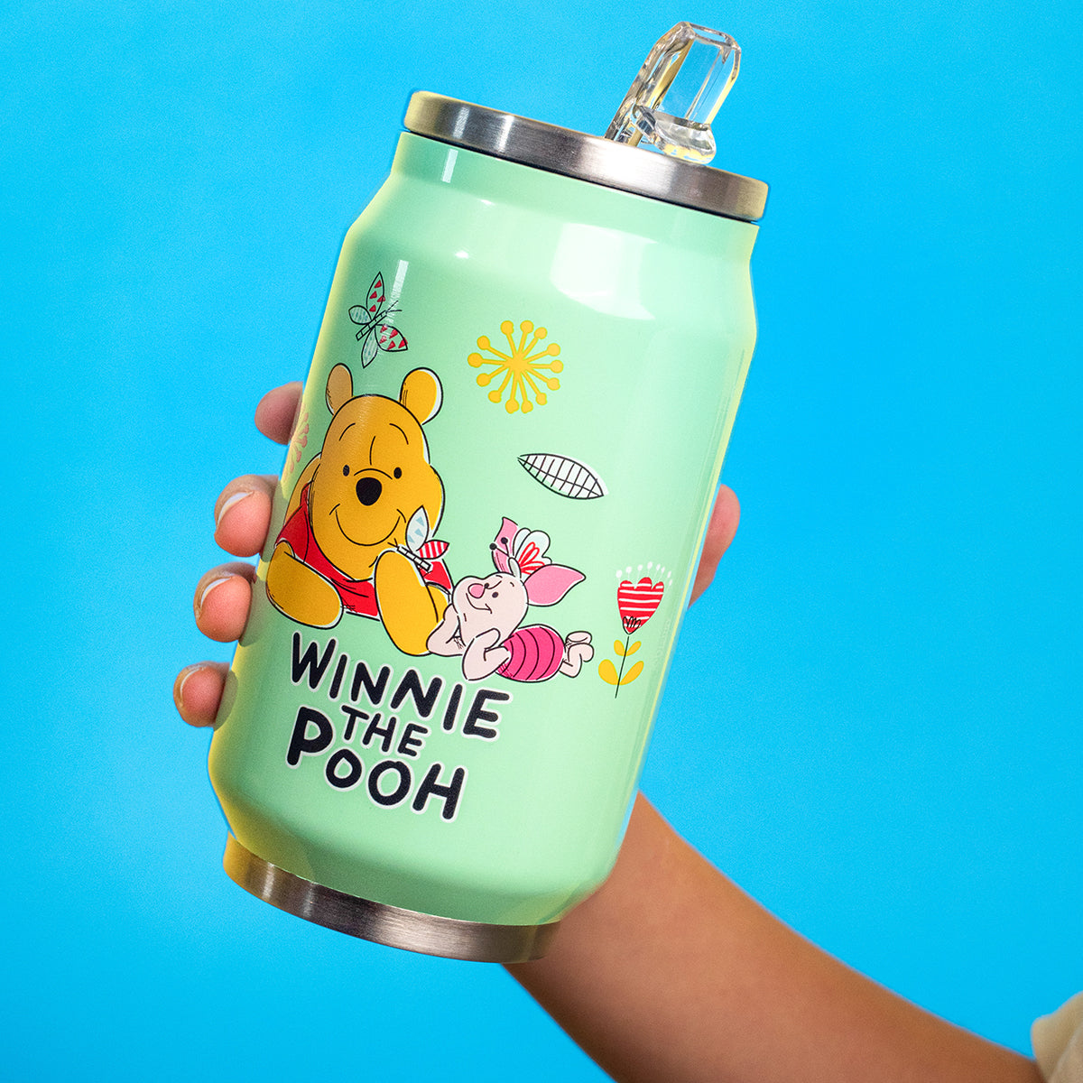Thermische Trinkflasche in Dosenform Winnie the Pooh 350 ml