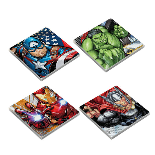 Set 4 Sottobicchieri Avengers