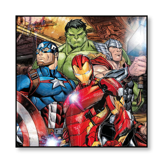 Quadro ''Avengers'' 100x100