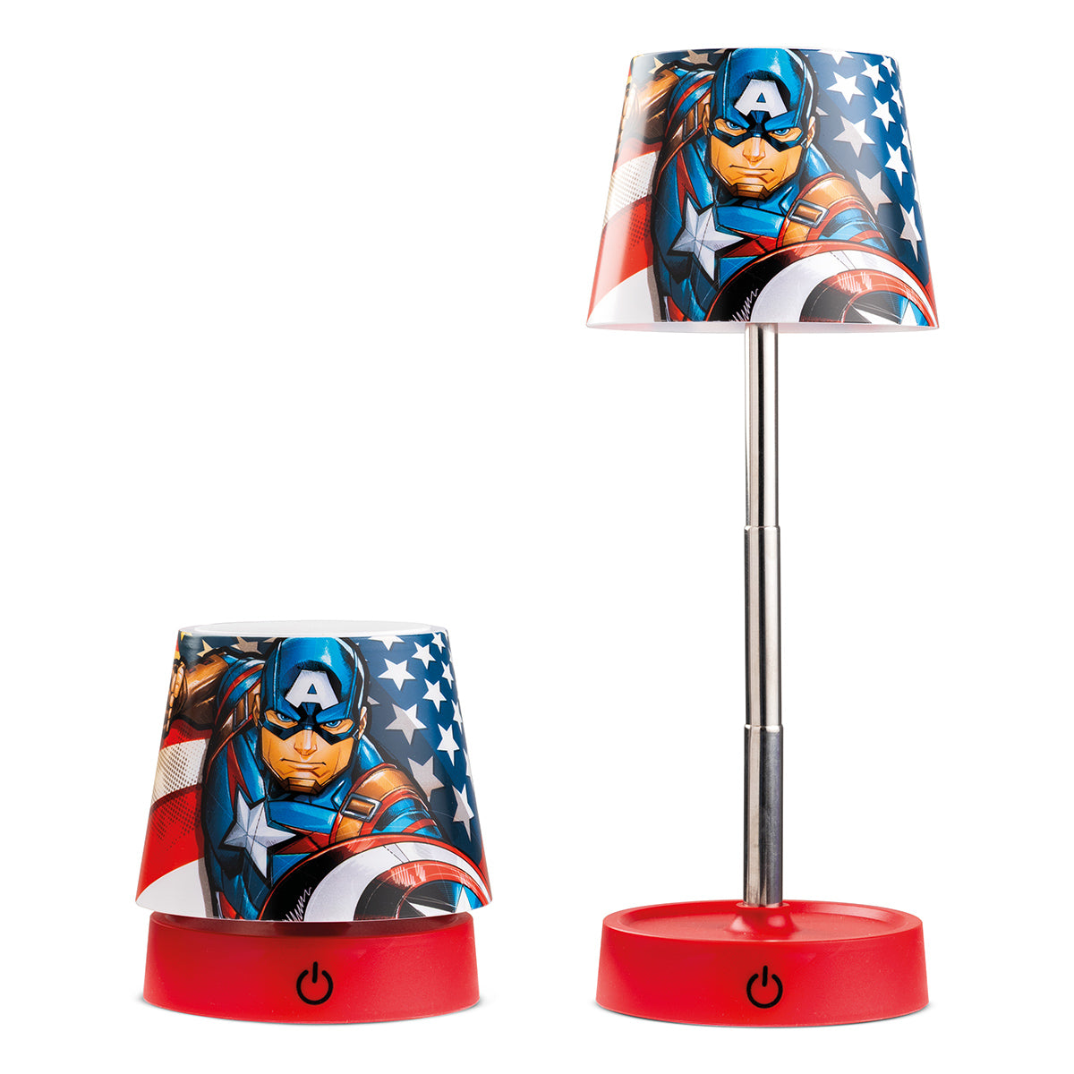 Lampada LED Marvel Captain America cm 11