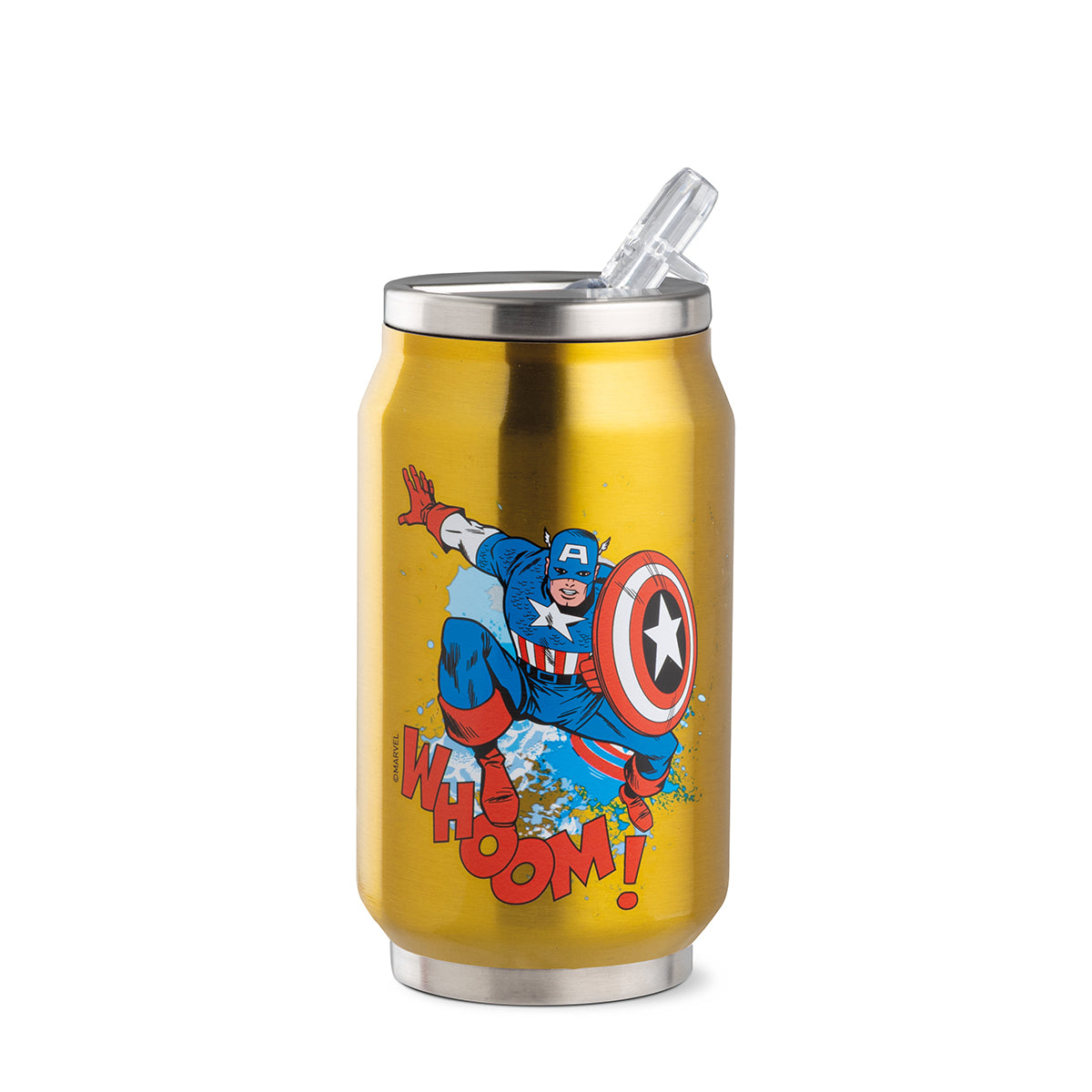 Thermische Trinkflasche in Dosenform Marvel Captain America 350 ml
