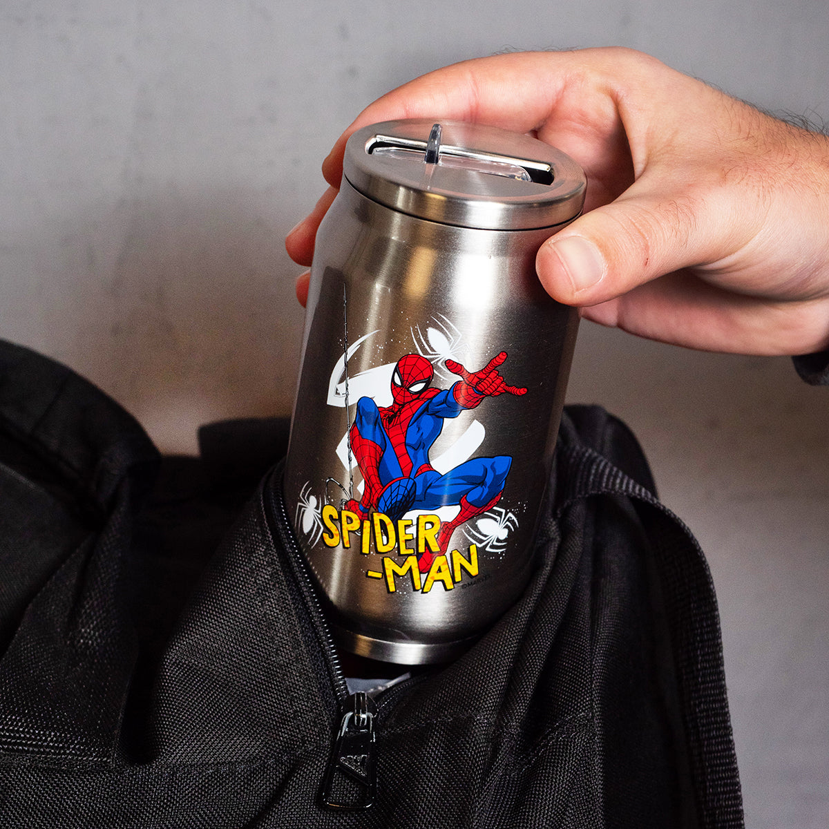 Thermische Trinkflasche in Dosenform Marvel Spider-Man 350 ml