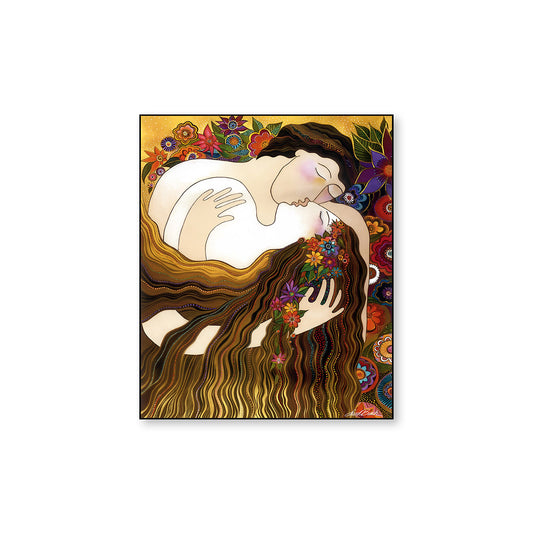 Quadro Laurel Burch ''First Kiss'' 50X60