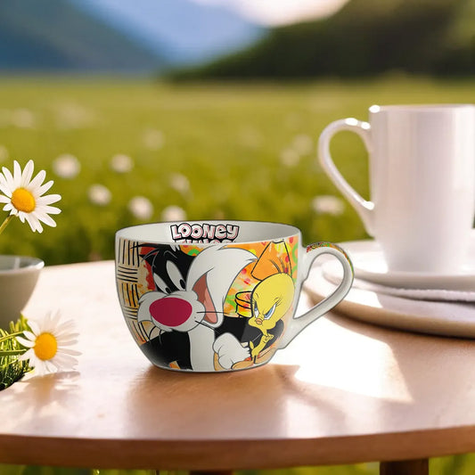 Tazza Colazione Titti & SIlvestro ML 480