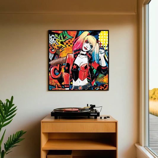 Quadro ''Harley Quinn'' 50X50