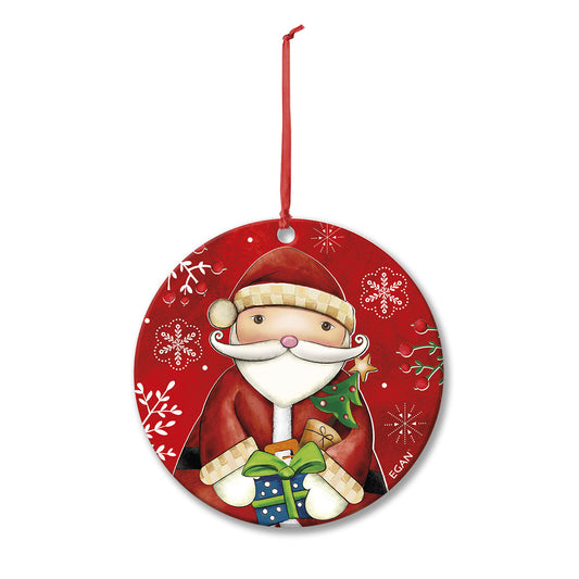 Pendaglio Natale Babbo Natale 7X7