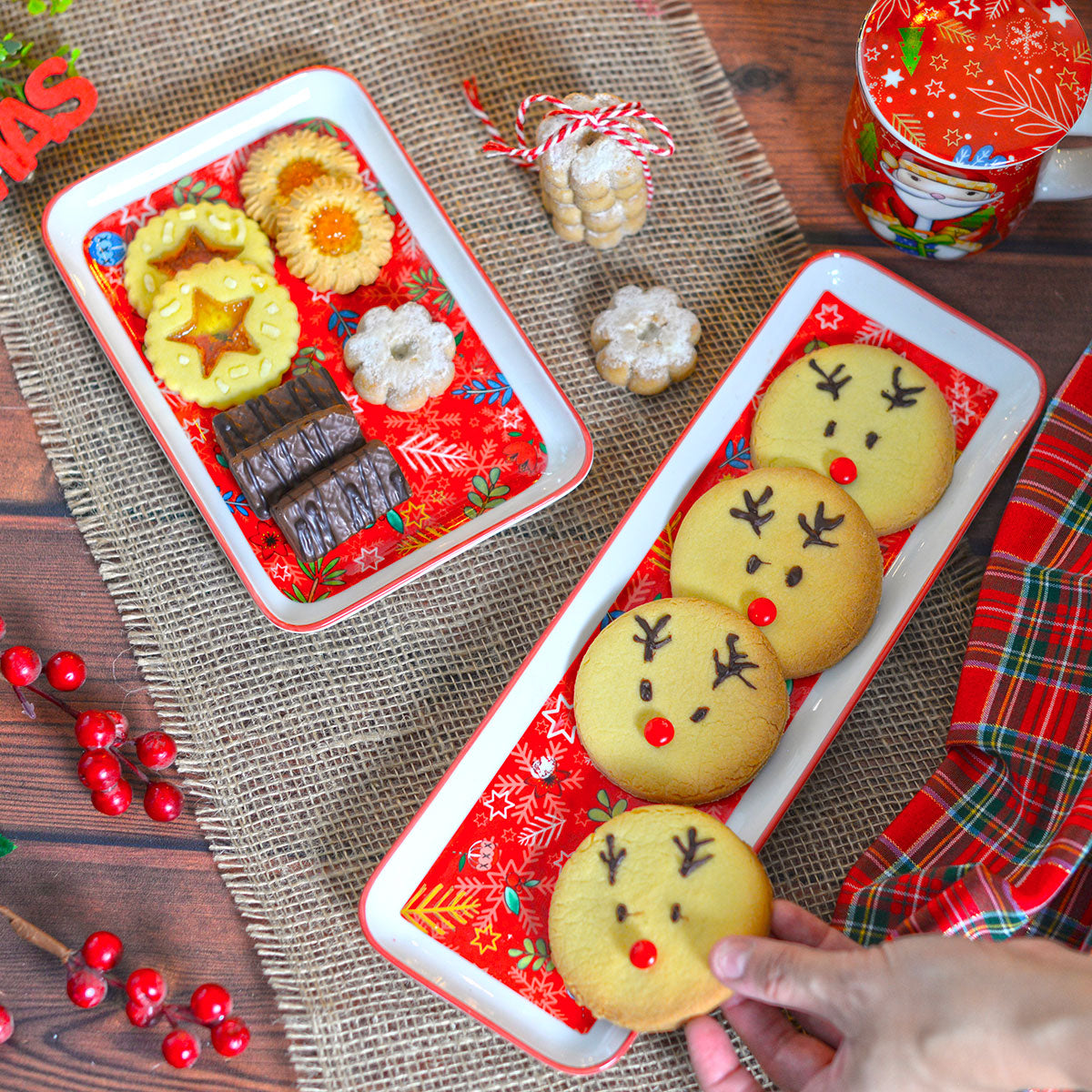 Christmas Tray 21X14