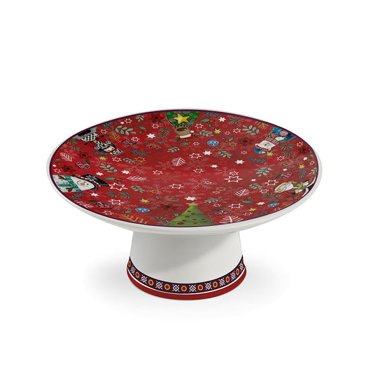 Alzata Natale Rossa 20X9