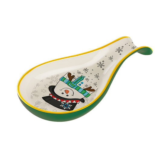 Poggiamestolo Natale Pupazzo di neve 21X10