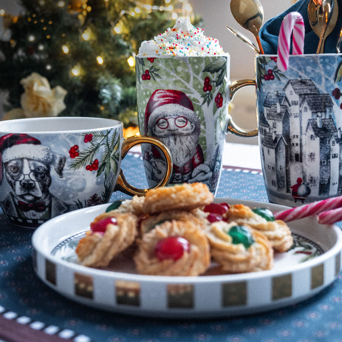 Weihnachtsbecher Weihnachtsmann 440 ML