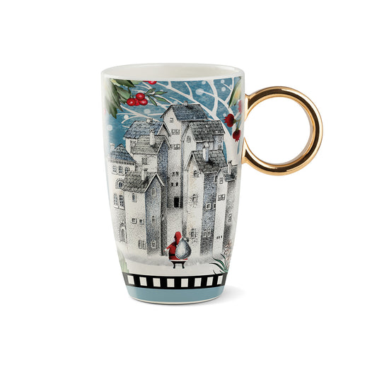 Mug Natale Paesaggio Ml 440