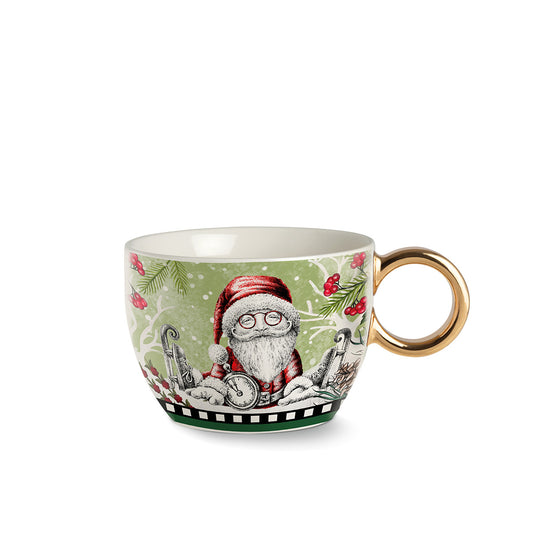 Tazza Colazione Natale Babbo Natale Ml 530