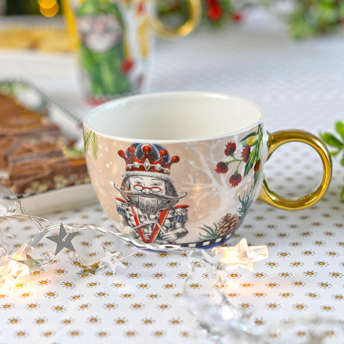 Tazza Colazione Natale Schiaccianoci Ml 530