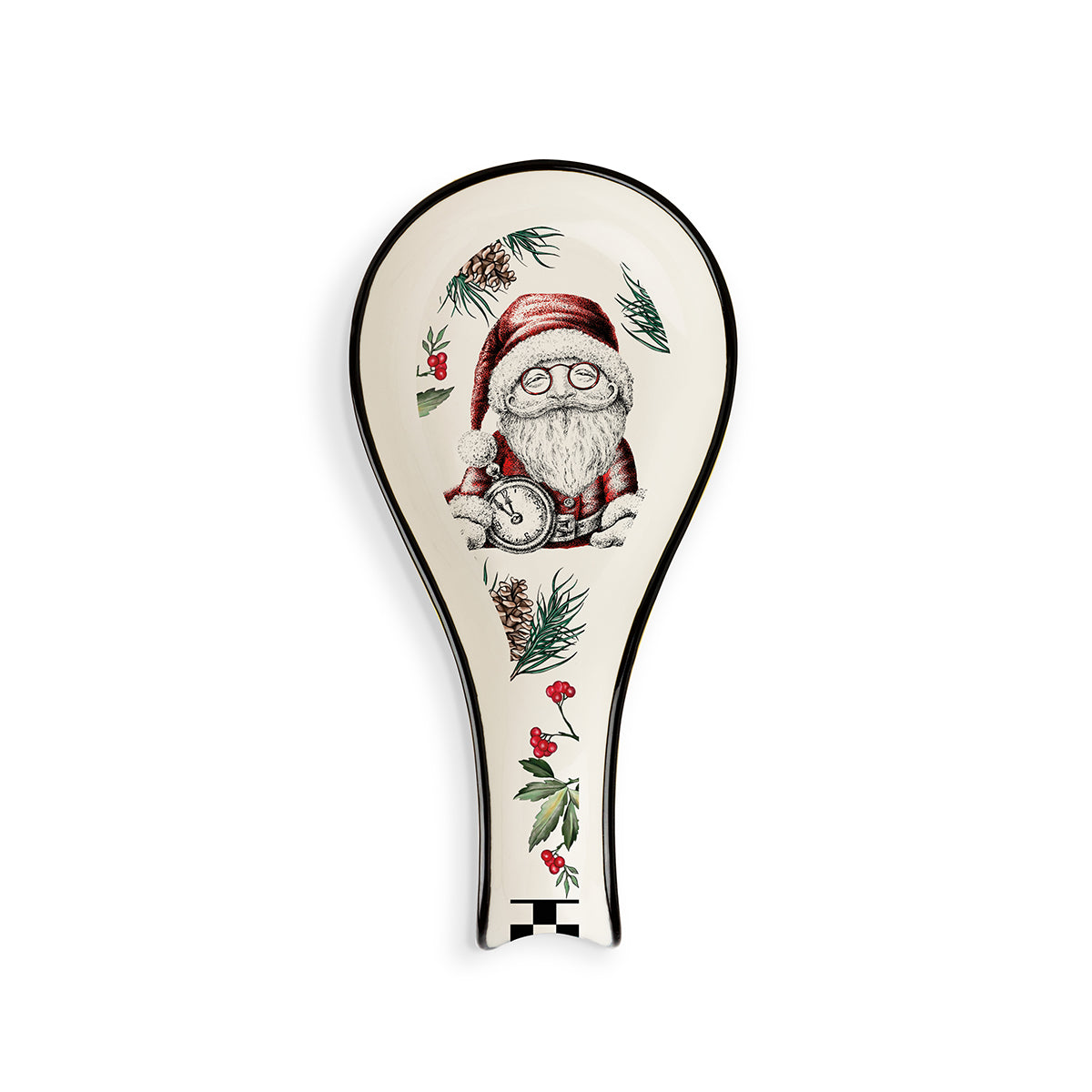 Poggiamestolo Natale Babbo Natale 21x10