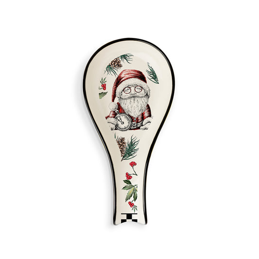 Poggiamestolo Natale Babbo Natale 21x10