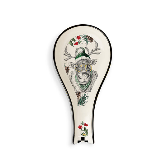 Poggiamestolo Natale Renna 21x10