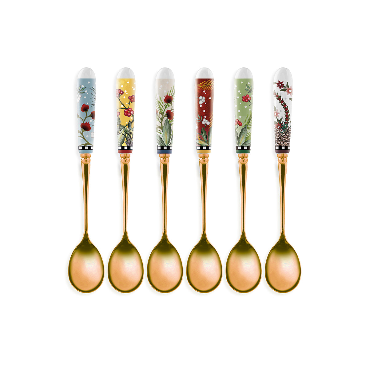 Set 6 Cucchiaini Natale